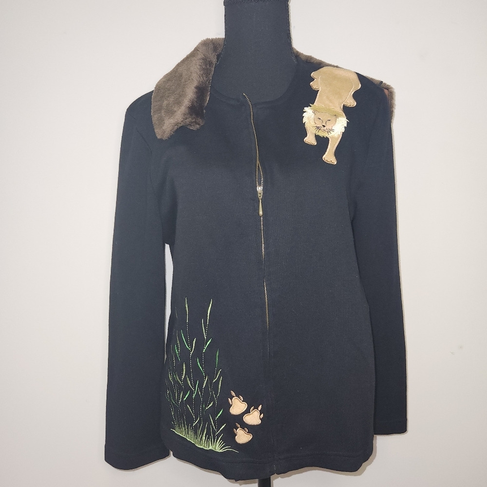 Onque Casuals zip sweater